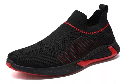 Zapatos Deportivos Casuales Transpirables Para Hombre/NEGROS TALLA 6.5.