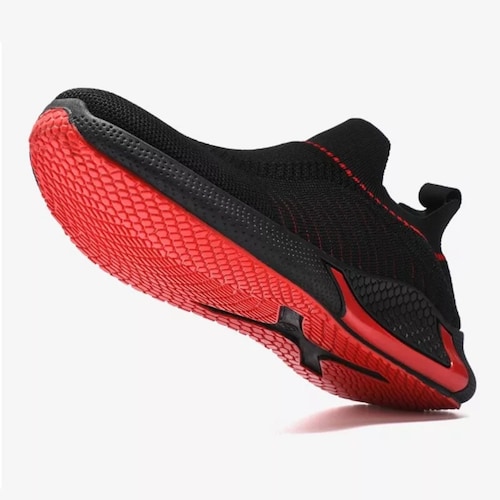 Zapatos Deportivos Casuales Transpirables Para Hombre/NEGROS TALLA 6.5.