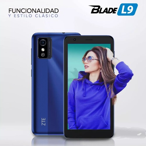 Celular Zte Blade L9 32gb + 1gb Ram Android 11 Liberado Gris.