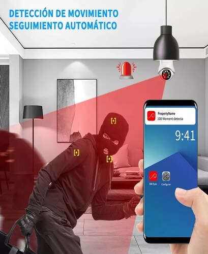 Ojo® 5g Cámara De Seguridad 360 Wifi Exterior/ Interior Hd.