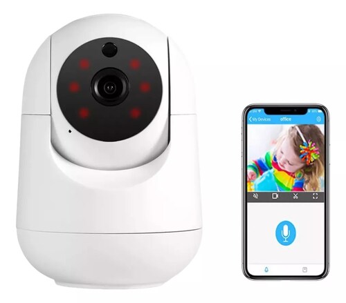Cámara De Seguridad Wifi De 3 Megapíxeles Y Con Visión.