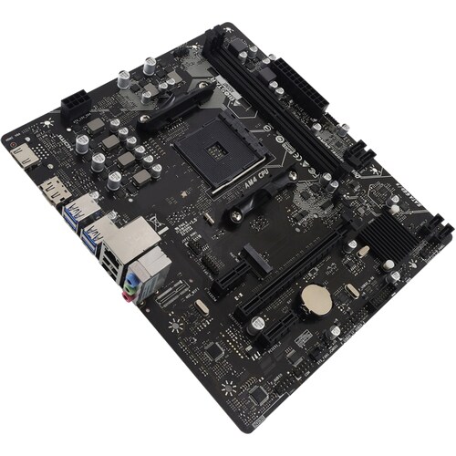Tarjeta Madre BIOSTAR A520MT AM4 2x DDR4 1x M.2 PCIe 3.0 USB-C Micro ATX 