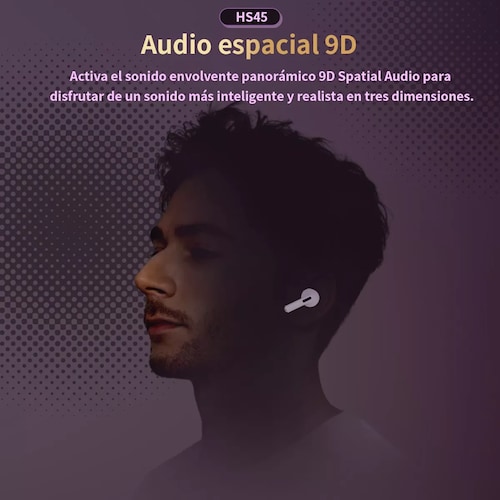 Audifonos Inalambricos Bluetooth Compatible iPhone Android.
