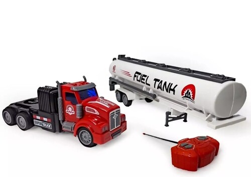 Trailer Control Remoto Radio Control Juguete Niños Escala .