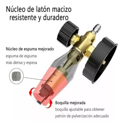 Pistola De Hidrolavadora 1l Kit Cañon De Espuma Para Karcher.