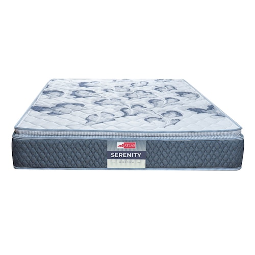 Colchón Individual Atlas Serenity + 2 Almohadas Peach Feel