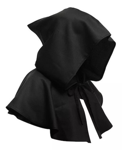 Capucha Doctor Peste Disfraz Medieval Halloween.