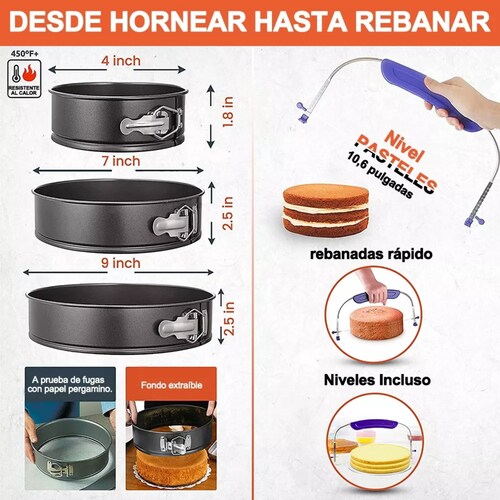 Kit De Picos/boquillas Para Decorar Pasteles, 702 Piezas.