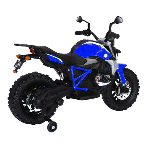 608 Azul Moto Montable Electrica 12V Tipo Doble Proposito Sport 608 Azul