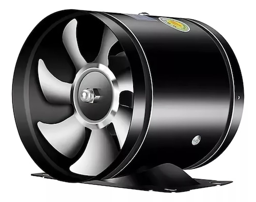Extractor De Aire Axial De 8 Pulgadas.