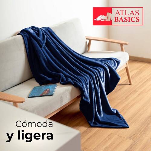 Edredón King Size Doble Vista, Juego de Sabanas, 2 Almohadas y Una Frazada| Marino