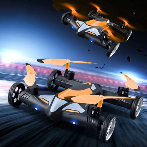 4k Wifi Mini Drone Con Cámara A Control Remoto Gps,2 Batería Naranja