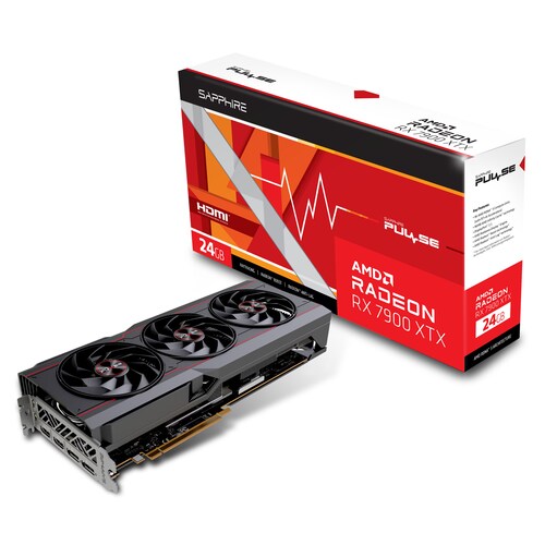 Tarjeta de Video SAPPHIRE PULSE Radeon RX 7900 XTX 24GB GDDR6 11322-02-20G 
