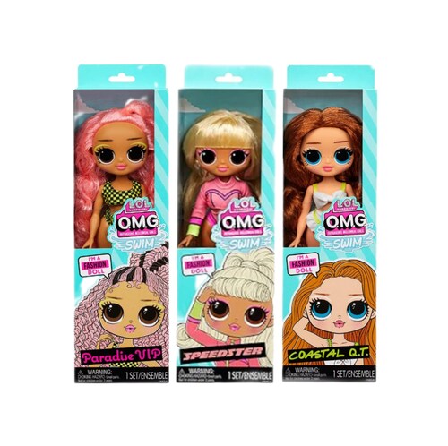 Set de 3 Muñecas de Colección LOL Surprice OMG
