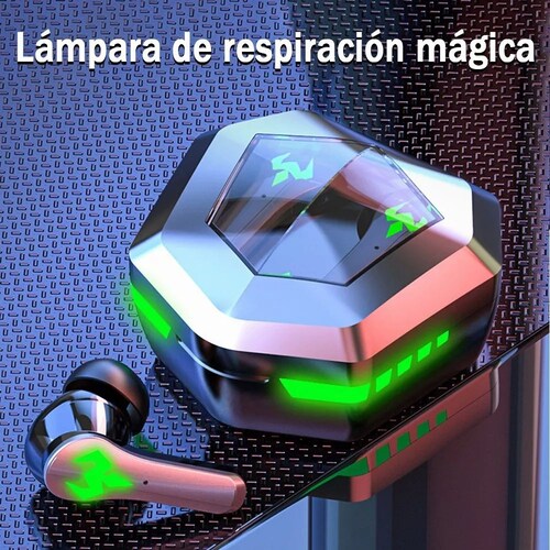 Auriculares Bluetooth Para Juegos Inalámbricos Con Luces Led
