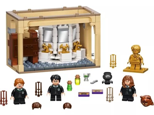 Kit Lego Harry Potter Hogwarts Fallo Poción Multijugos 76386 Cantidad de piezas 217.