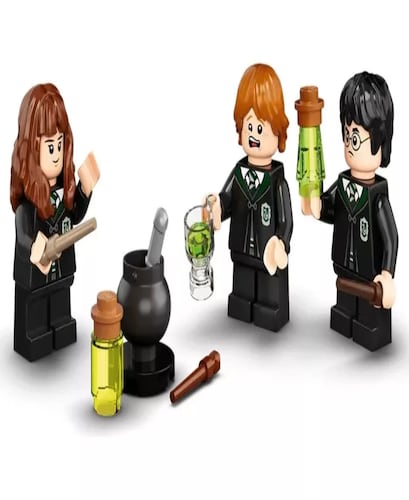 Kit Lego Harry Potter Hogwarts Fallo Poción Multijugos 76386 Cantidad de piezas 217.