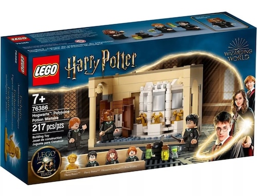 Kit Lego Harry Potter Hogwarts Fallo Poción Multijugos 76386 Cantidad de piezas 217.