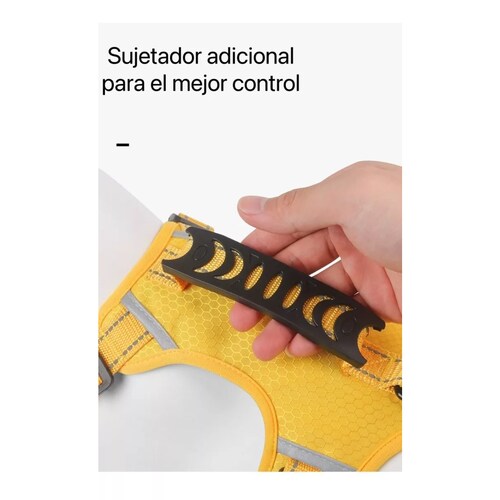 Pechera Arnés De Seguridad Para Perro Naranja Talla L
