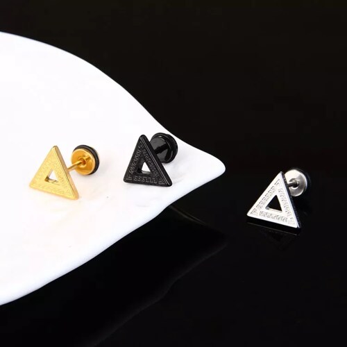 12 Pares Aretes Con Piercing Pendientes Aretes Hombre Mujer.