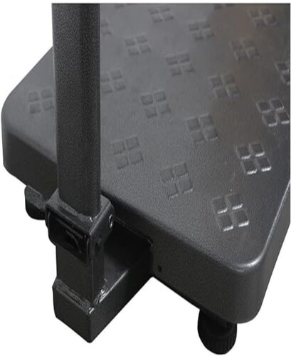 Báscula comercial digital Gutstark 200KG 200kg con mástil 220V gris 50 cm x 40 cm.