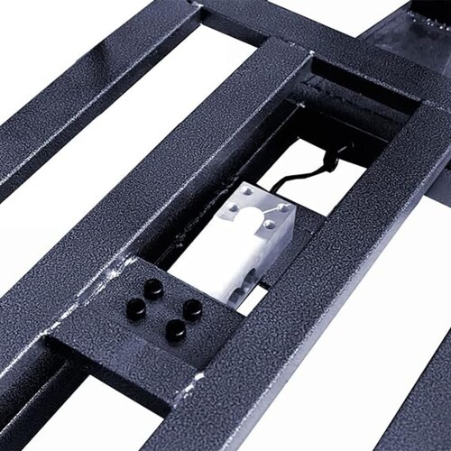 Báscula comercial digital Gutstark 200KG 200kg con mástil 220V gris 50 cm x 40 cm.