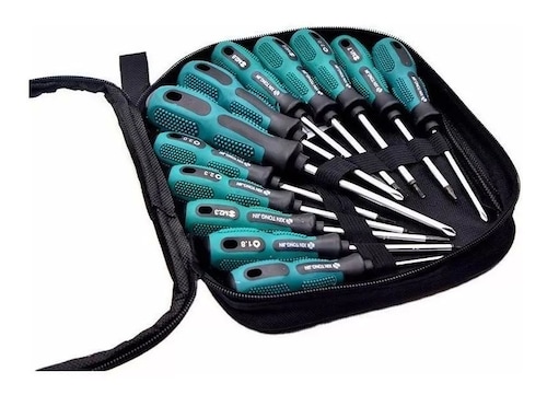 Set De 12 Desarmadores Herramientas, Kit Destornilladores