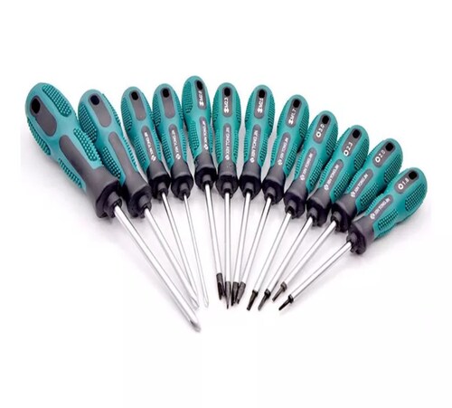 Set De 12 Desarmadores Herramientas, Kit Destornilladores