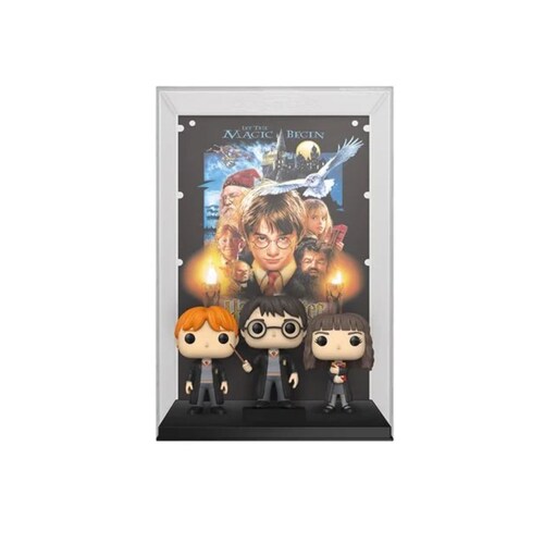 Funko Pop! Movie Posters Ron / Harry / Hermione #14 - Harry Potter & The Sorcerers Stone