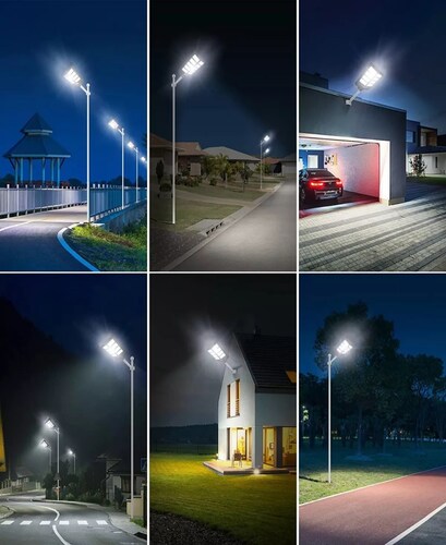 640 Led Lámpara Solar Suburbana Alumbrado Publico 800w.