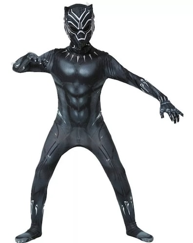 Black Panther Disfraz,pantera Negra Niño Cosplay Ropa.