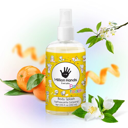 Body Splash Unisex Blue Smile.