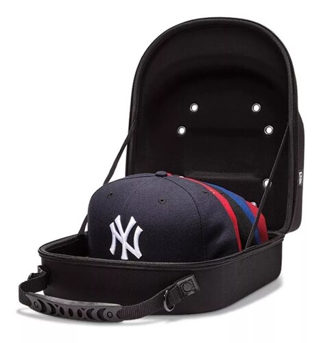 New Era Porta Gorras Cap Carrier 6 Pack Negro.