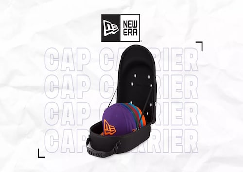 New Era Porta Gorras Cap Carrier 6 Pack Negro.