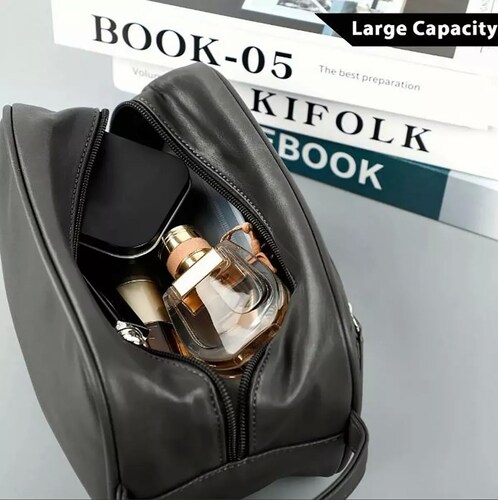 Regalo Hombre Neceser Hombre Piel Bolsa Sobaquera.