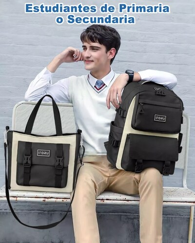 Mochila Escolar Viaje Bolsa Para Laptop 15.6 Inch Iforu 30 L