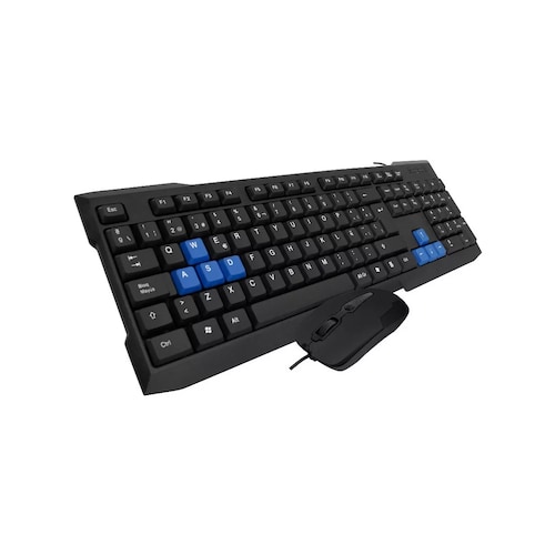 Kit Teclado Y Mouse Usb Gio G21 Laptop Pc En Español