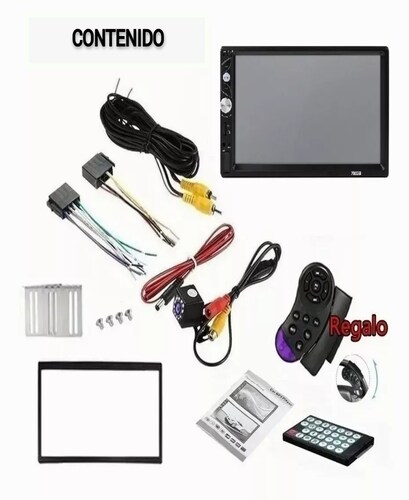 Estéreo Mirrorlink Pantalla Táctil 7 Pulgadas Hd Bluetooth.