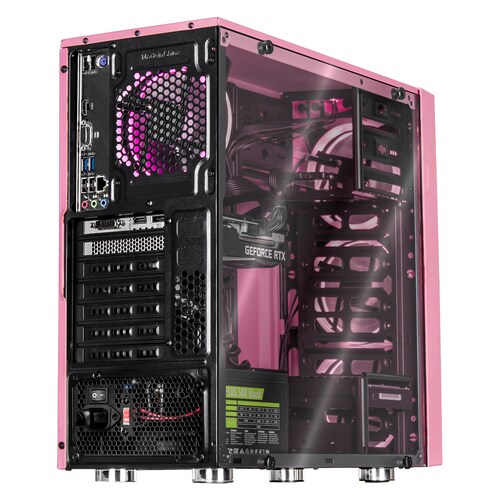 Xtreme PC Gaming Geforce RTX 3050 AMD Ryzen 5 5500 16GB SSD 500GB 2TB WIFI Pink 