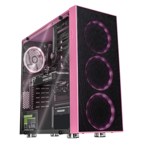Xtreme PC Gaming Geforce RTX 3050 AMD Ryzen 5 5500 16GB SSD 500GB 2TB WIFI Pink 