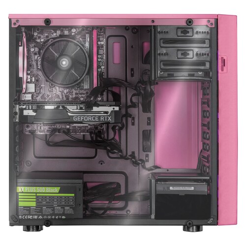 Xtreme PC Gaming Geforce RTX 3050 AMD Ryzen 5 5500 16GB SSD 500GB 2TB WIFI Pink 