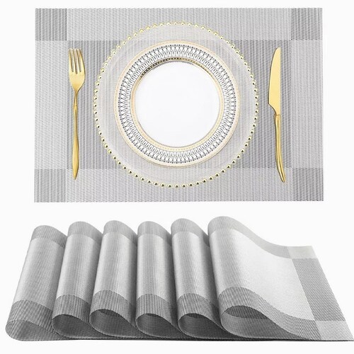 Manteles Individuales Para Mesa Conjunto De 6 Piezas 