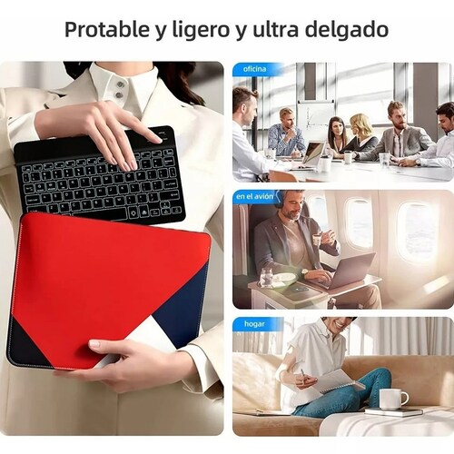 Teclado Inalambrico Kit Teclado Y Mouse Bluetooth Para iPad