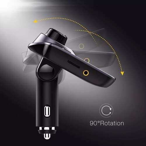 Transmisor Bluetooth Fm Aux Usb Receptor Mp3 Mano Libre Auto.