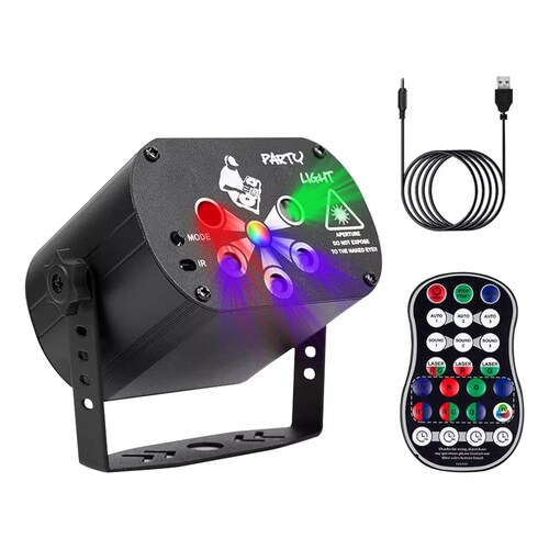Luminación Led De Escenario,8 X 3w,240 Controles De Patrones