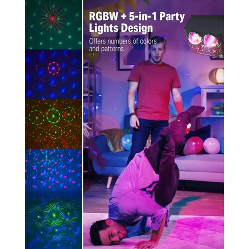 Luz Laser Dj Para Escenario Disco Con Dmx Remote Control
