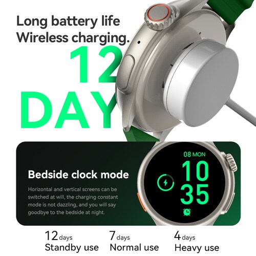 Smartwatch HW3 ULTRA MAX SERIE 9  By NS Tech Blanco 