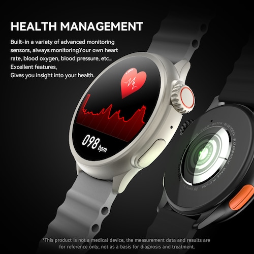 Smartwatch HW3 ULTRA MAX SERIE 9  By NS Tech Blanco 