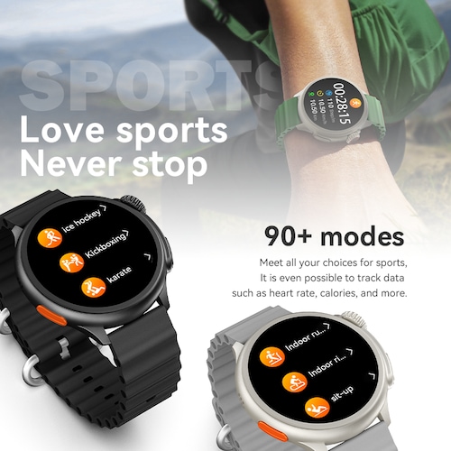 Smartwatch HW3 ULTRA MAX SERIE 9  By NS Tech Blanco 