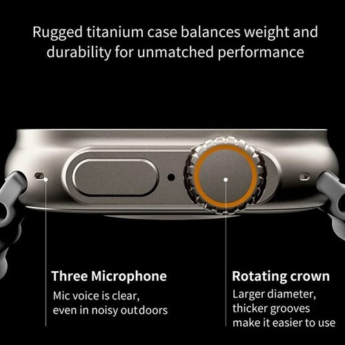  Smartwatch X8 Ultra serie 8 By NS Tech Naranja